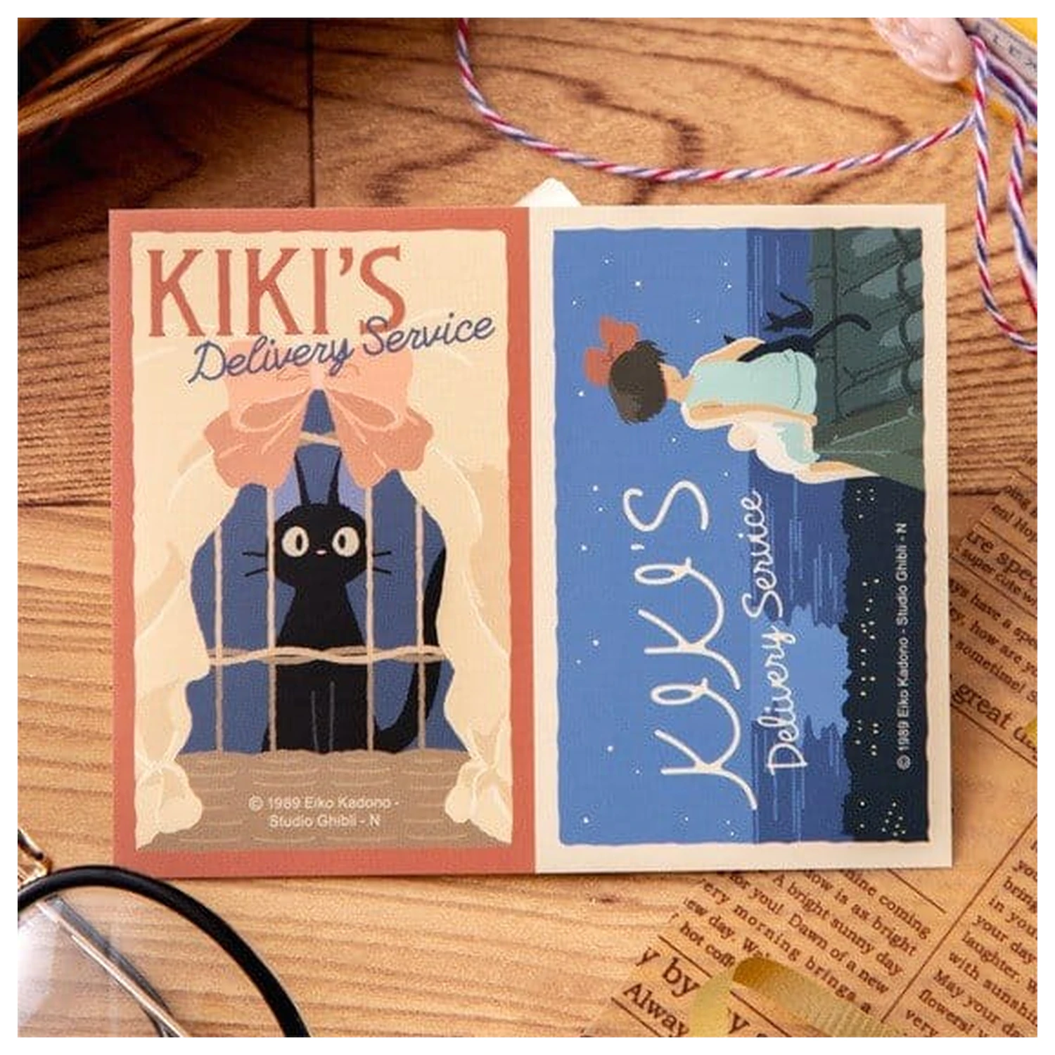 Kiki's Delivery Service naljepnica Kiki & Jiji Retro fotografija proizvoda
