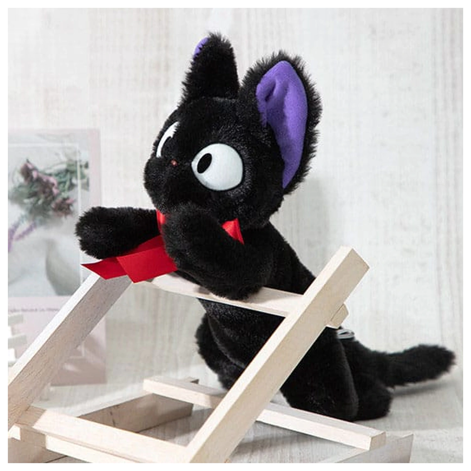 Kiki´s Delivery Service Nakayoshi plišana figura Jiji ležeći fotografija proizvoda