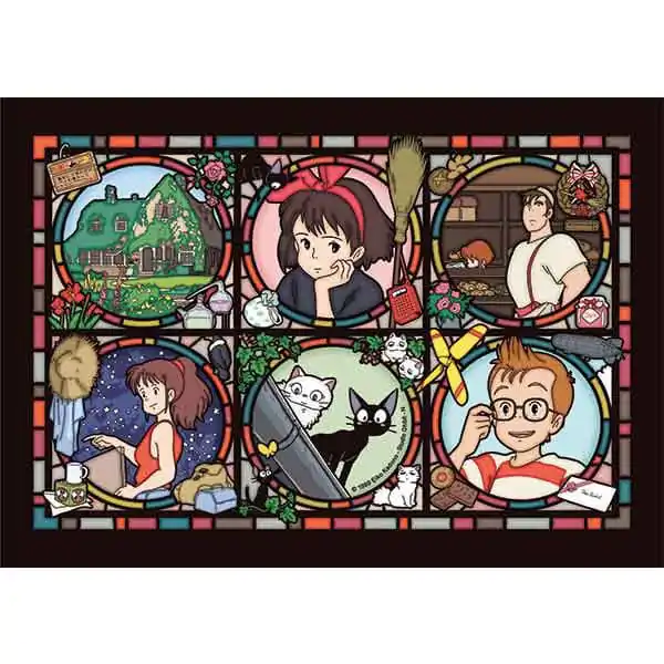 Kiki's Delivery Service Puzzle vitraj Characters Gallery (208 dijelova) fotografija proizvoda