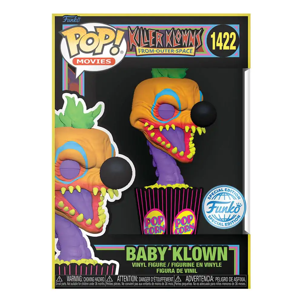 Killer Klowns from Outer Space Funko POP! Movies Vinilna Figura Baby Klown(BLKLT) Exclusive Edition 9 cm fotografija proizvoda