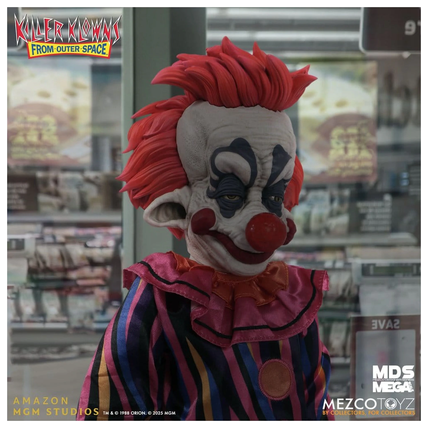 Killer Klowns from Outer Space MDS Mega Scale figura Rudy 38 cm fotografija proizvoda