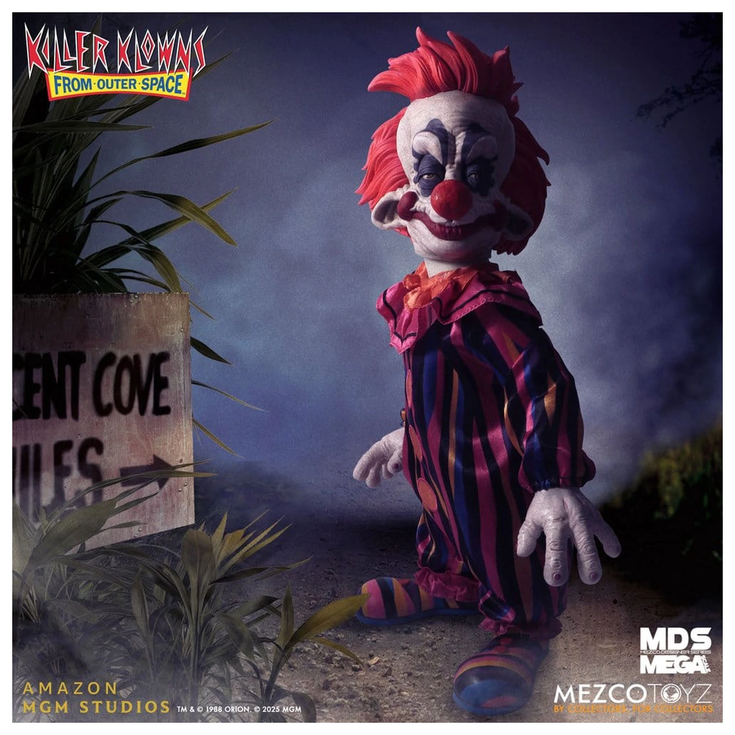 Killer Klowns from Outer Space MDS Mega Scale figura Rudy 38 cm fotografija proizvoda