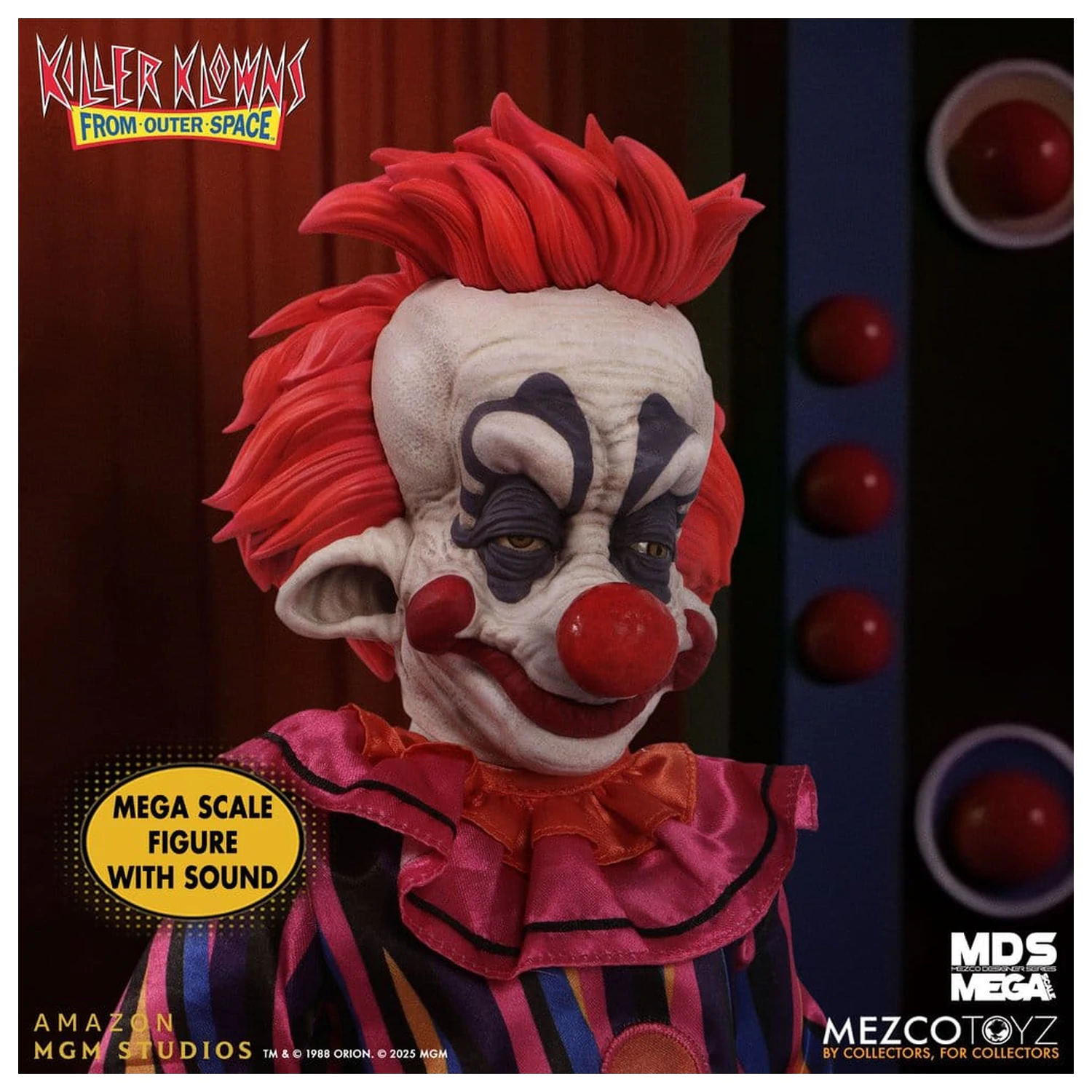 Killer Klowns from Outer Space MDS Mega Scale figura Rudy 38 cm fotografija proizvoda