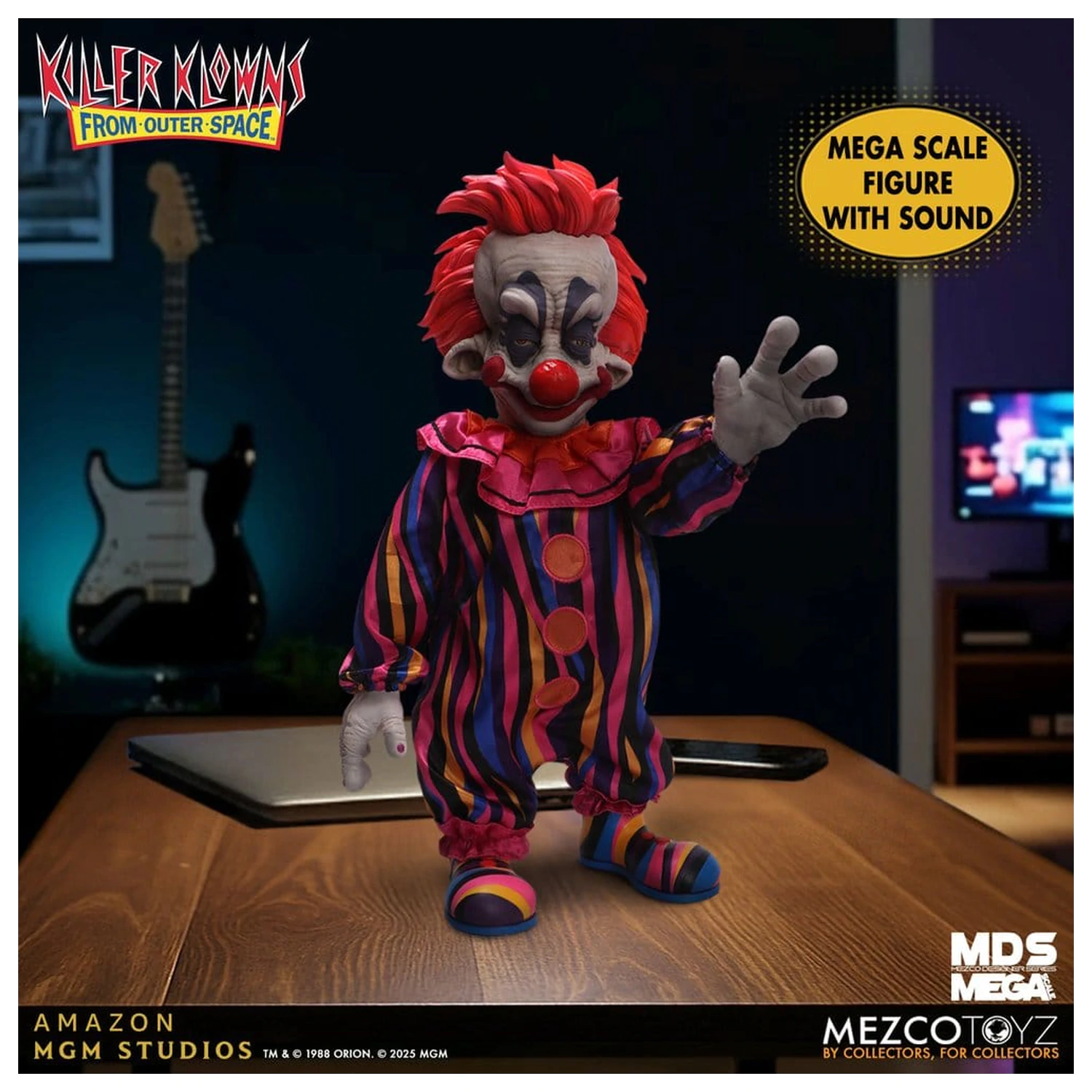 Killer Klowns from Outer Space MDS Mega Scale figura Rudy 38 cm fotografija proizvoda