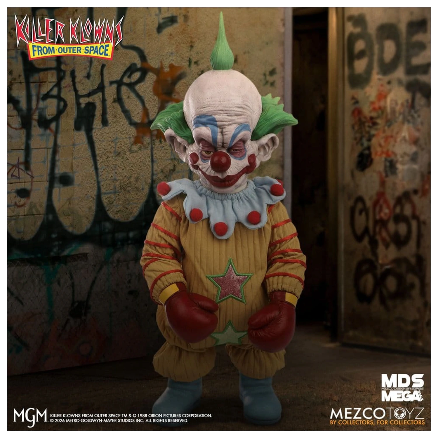 Killer Klowns From Outer Space MDS Mega Scale plišana lutka Shorty 38 cm fotografija proizvoda