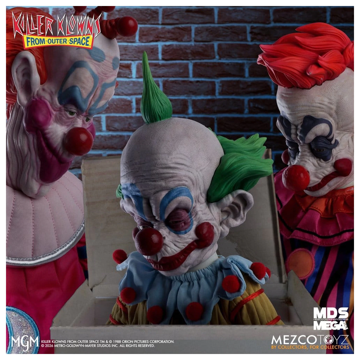 Killer Klowns From Outer Space MDS Mega Scale plišana lutka Shorty 38 cm fotografija proizvoda