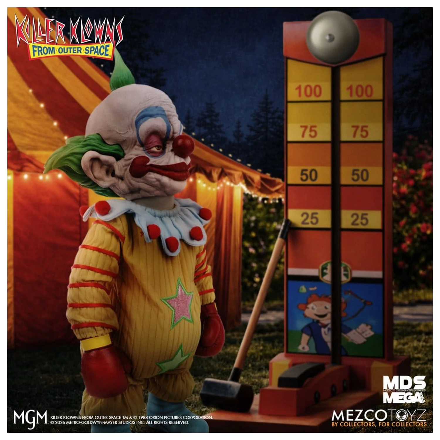 Killer Klowns From Outer Space MDS Mega Scale plišana lutka Shorty 38 cm fotografija proizvoda