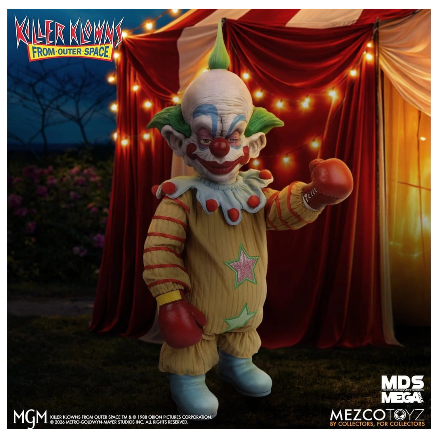 Killer Klowns From Outer Space MDS Mega Scale plišana lutka Shorty 38 cm fotografija proizvoda