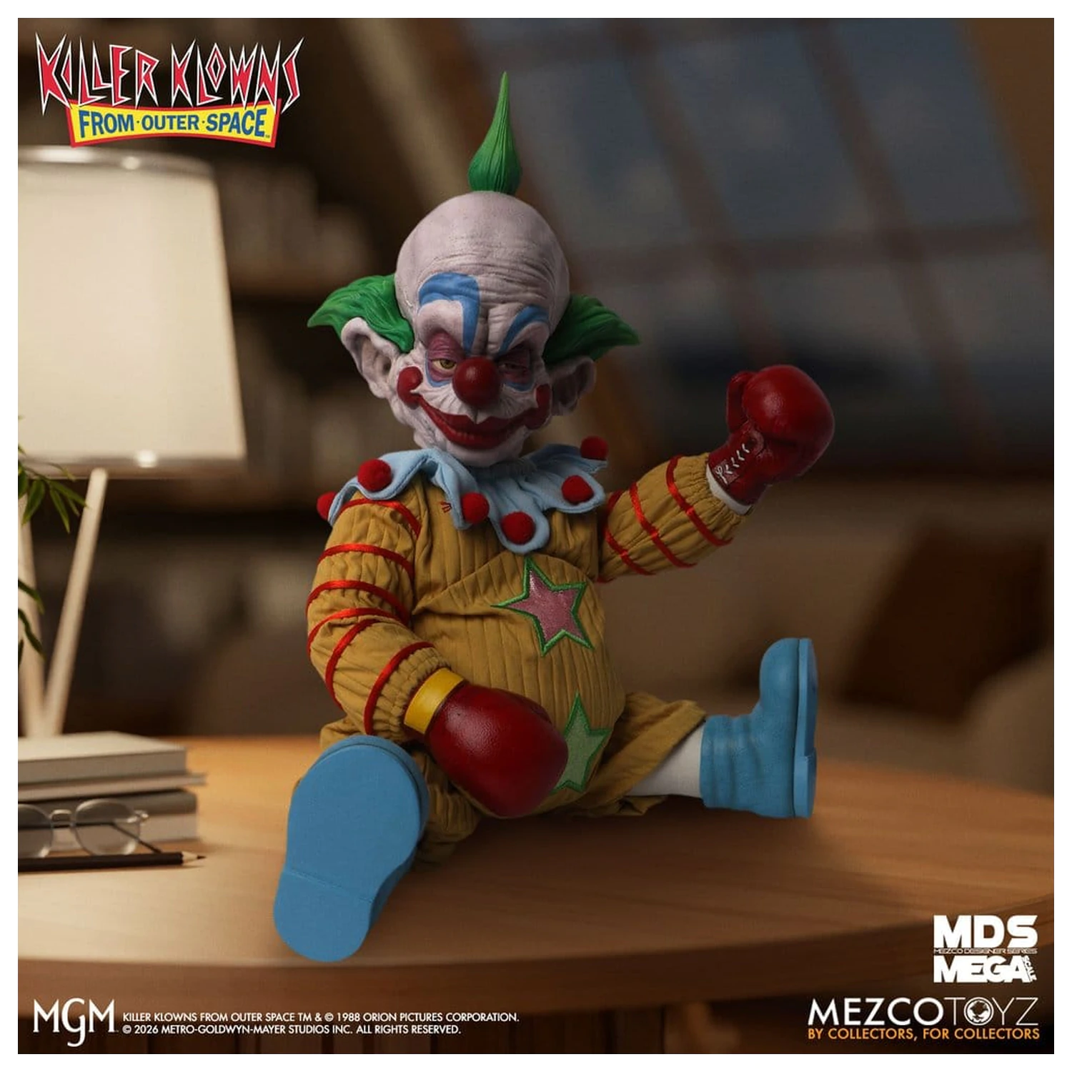 Killer Klowns From Outer Space MDS Mega Scale plišana lutka Shorty 38 cm fotografija proizvoda