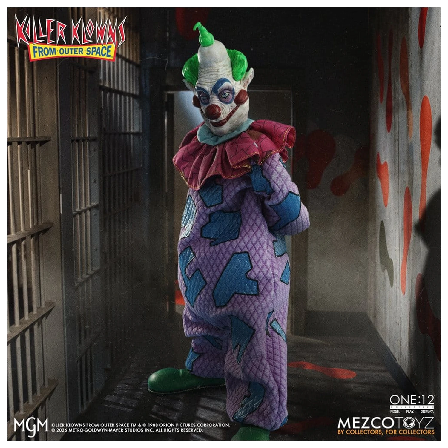 Killer Klowns From Outer Space One:12 Collective akcija figura 1/12 Jumbo 17 cm fotografija proizvoda