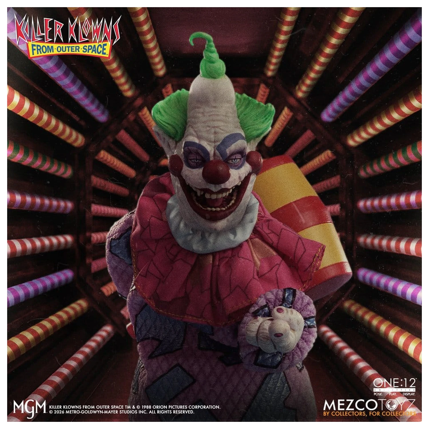 Killer Klowns From Outer Space One:12 Collective akcija figura 1/12 Jumbo 17 cm fotografija proizvoda