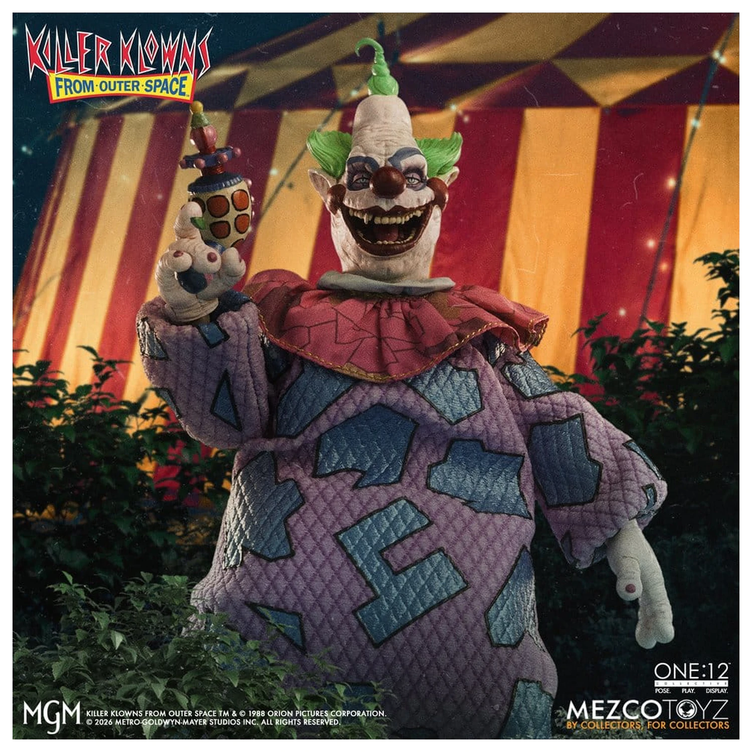 Killer Klowns From Outer Space One:12 Collective akcija figura 1/12 Jumbo 17 cm fotografija proizvoda