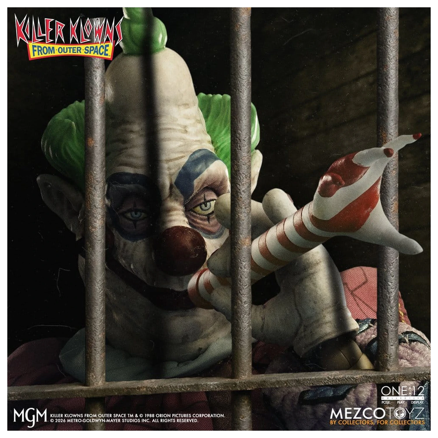 Killer Klowns From Outer Space One:12 Collective akcija figura 1/12 Jumbo 17 cm fotografija proizvoda