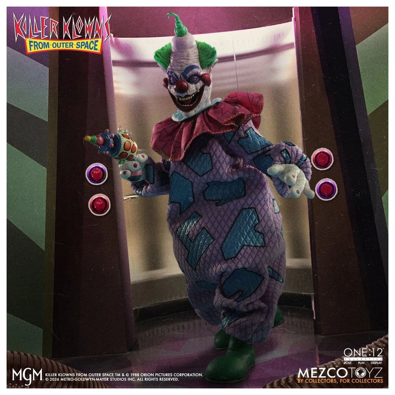 Killer Klowns From Outer Space One:12 Collective akcija figura 1/12 Jumbo 17 cm fotografija proizvoda