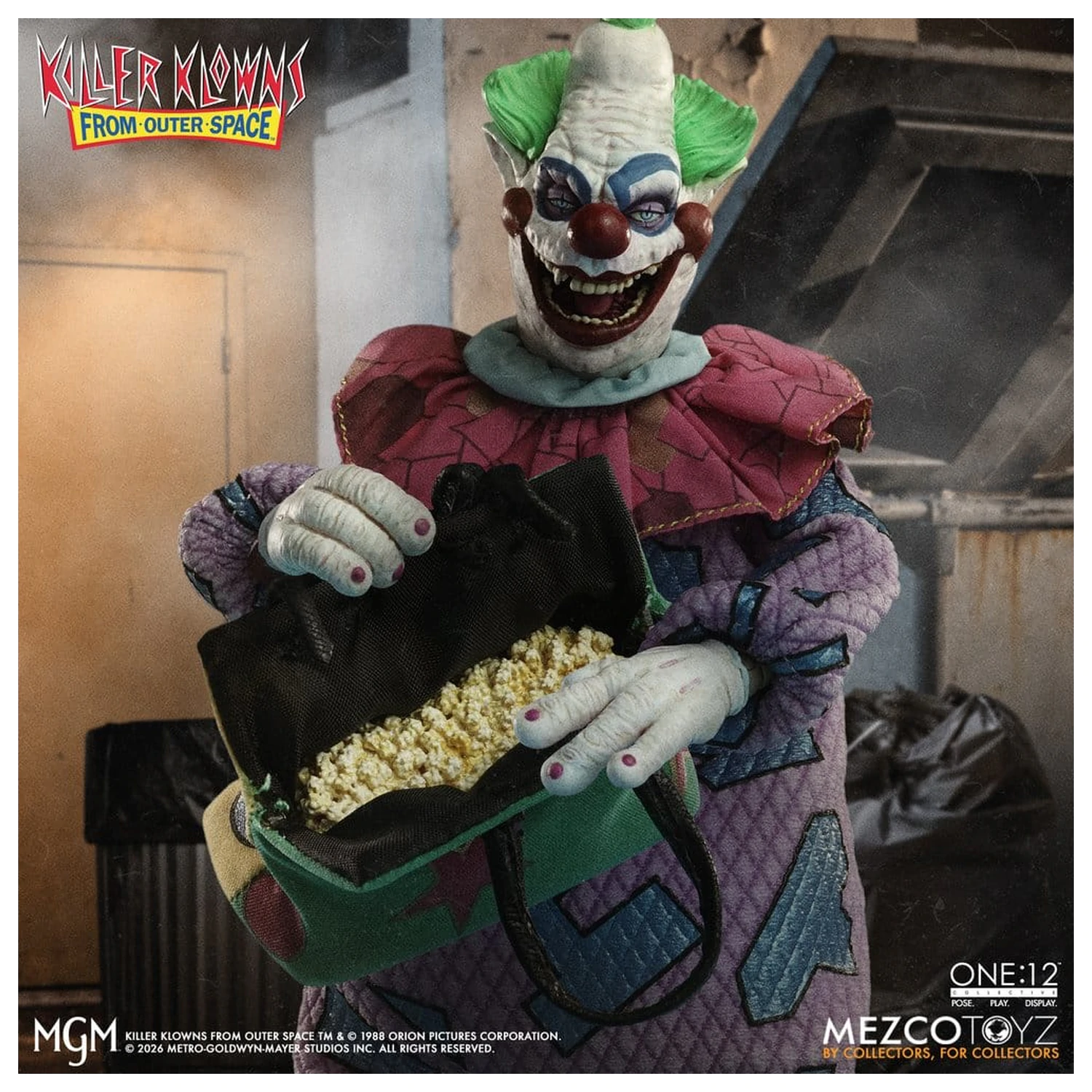 Killer Klowns From Outer Space One:12 Collective akcija figura 1/12 Jumbo 17 cm fotografija proizvoda