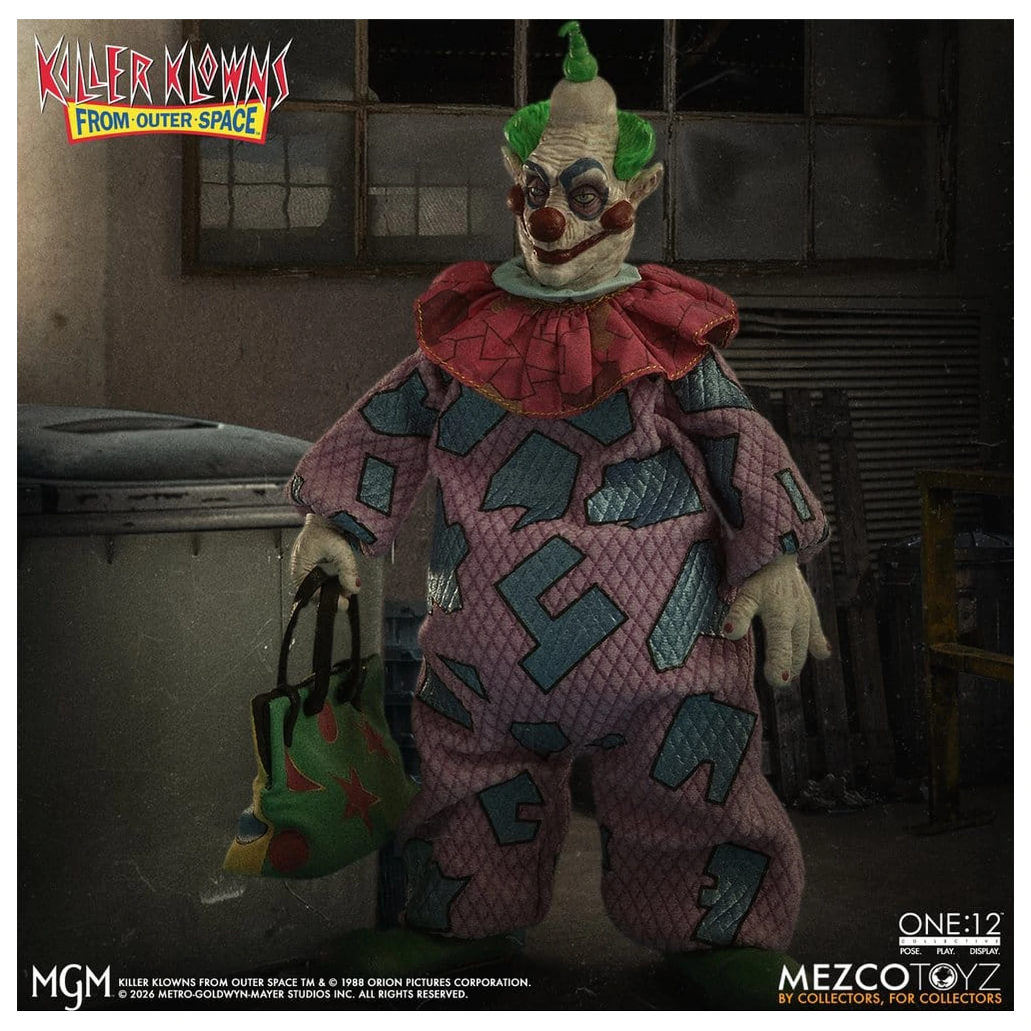 Killer Klowns From Outer Space One:12 Collective akcija figura 1/12 Jumbo 17 cm fotografija proizvoda