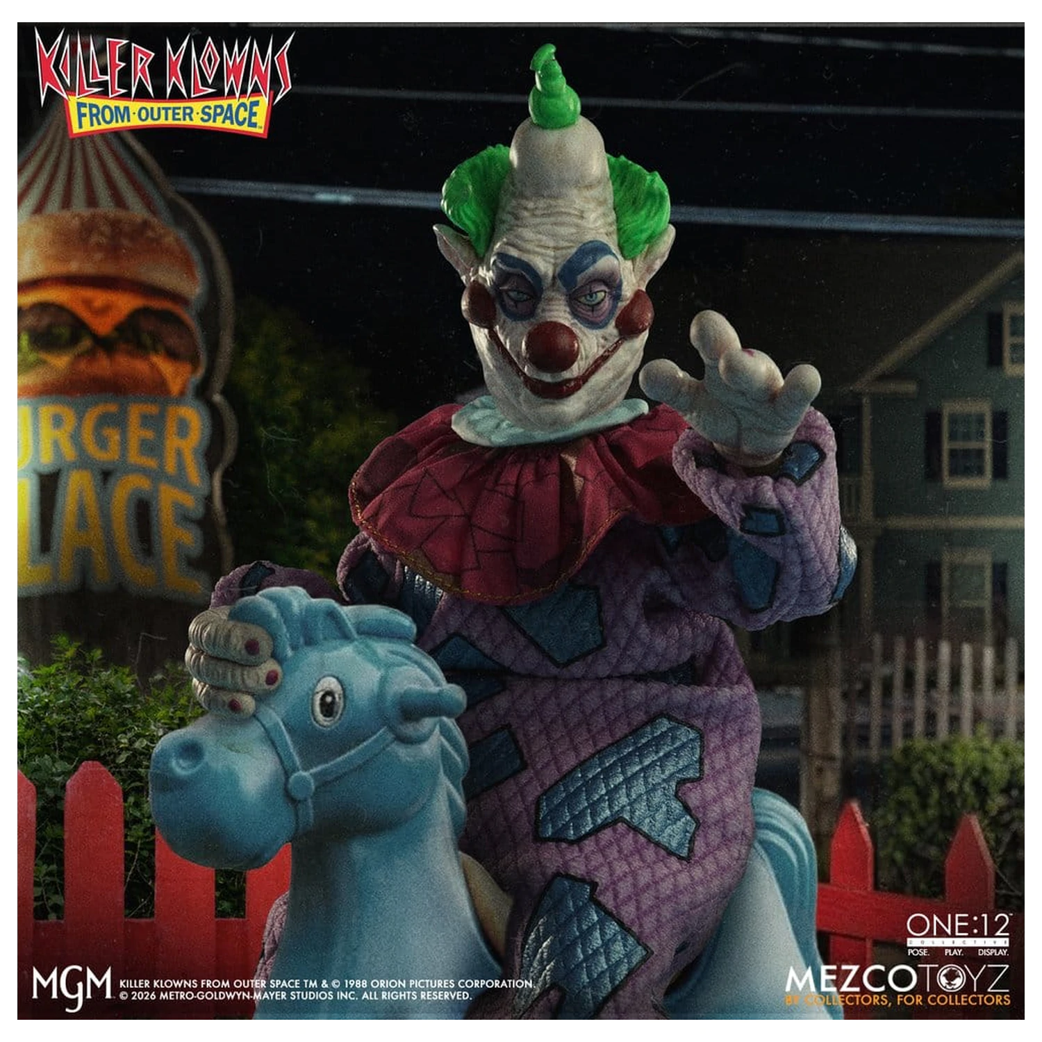 Killer Klowns From Outer Space One:12 Collective akcija figura 1/12 Jumbo 17 cm fotografija proizvoda