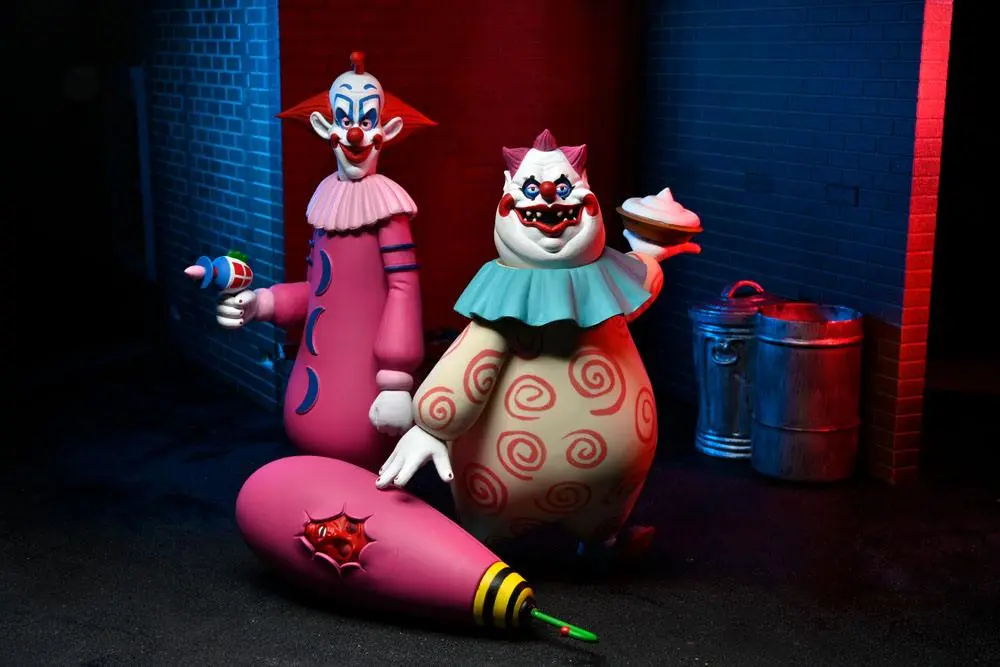 Killer Klowns from Outer Space Toony Terrors akcijska figura 2-Pack Slim & Chubby 15 cm fotografija proizvoda