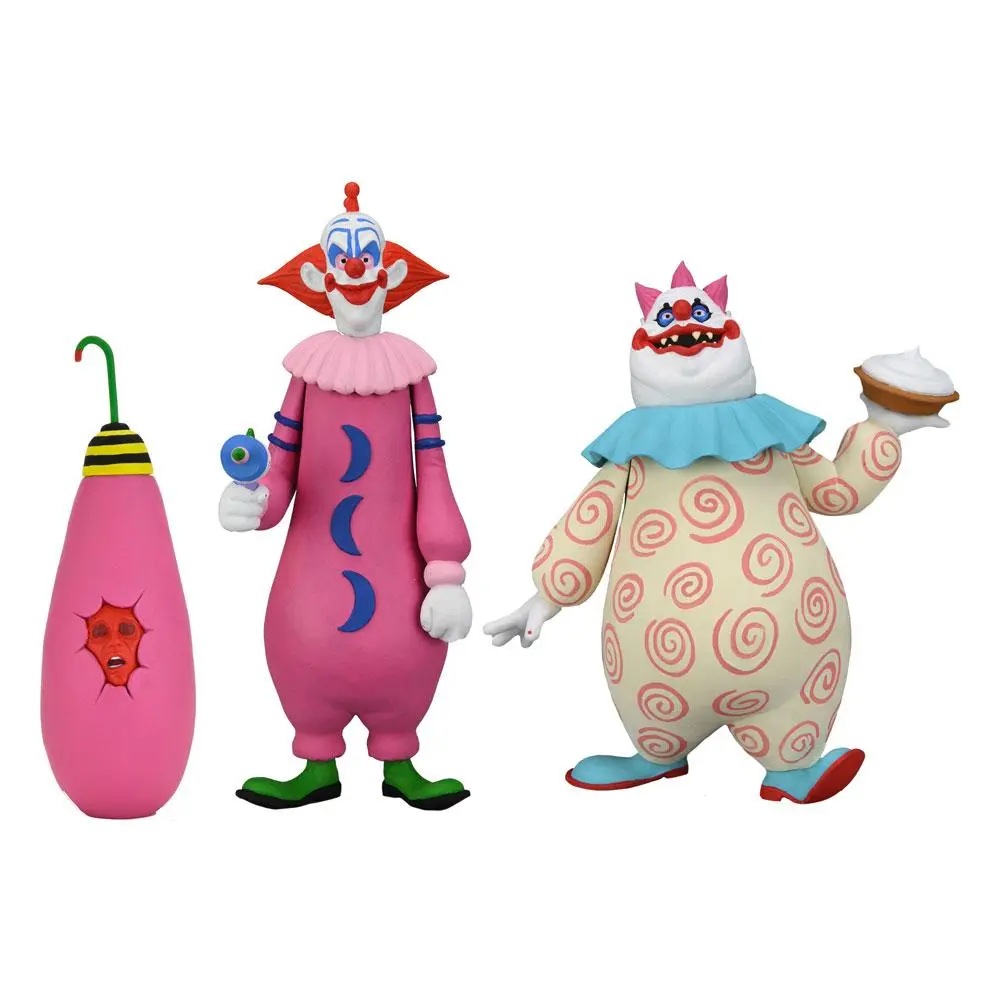 Killer Klowns from Outer Space Toony Terrors akcijska figura 2-Pack Slim & Chubby 15 cm fotografija proizvoda