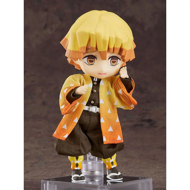 Demon Slayer: Kimetsu no Yaiba Nendoroid Doll akcijska figura Zenitsu Agatsuma 14 cm fotografija proizvoda