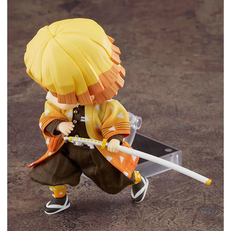 Demon Slayer: Kimetsu no Yaiba Nendoroid Doll akcijska figura Zenitsu Agatsuma 14 cm fotografija proizvoda