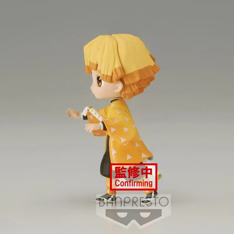 Demon Slayer Kimetsu No Yaiba Zenitsu Agatsuma Q posket petit figura 7cm fotografija proizvoda