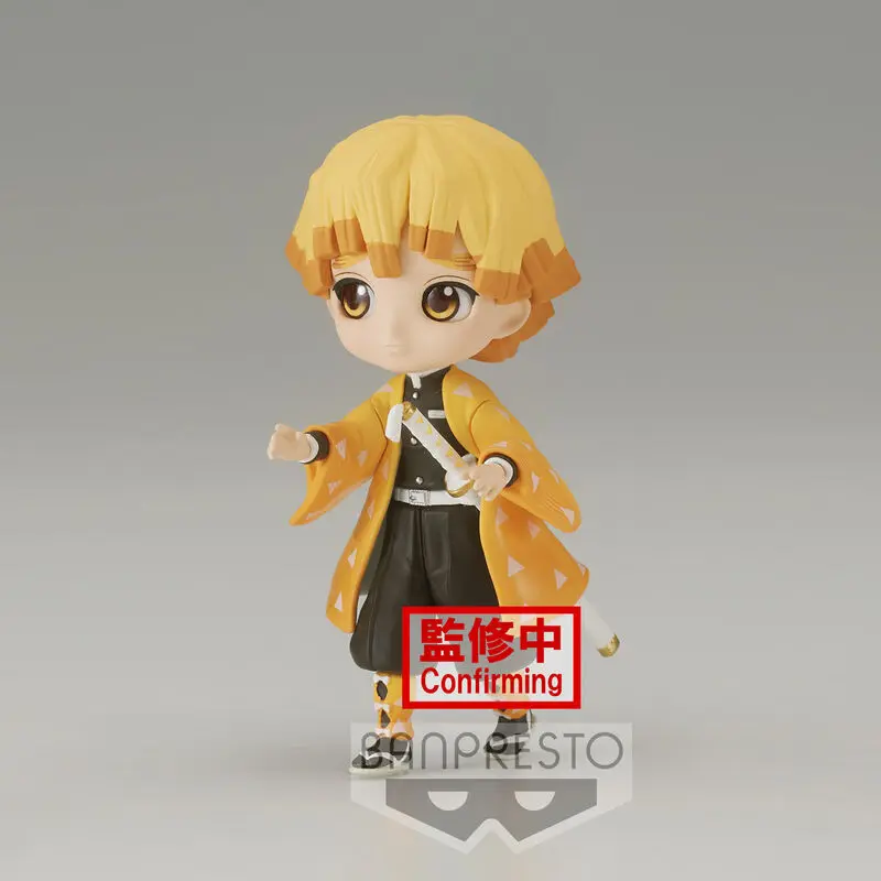 Demon Slayer Kimetsu No Yaiba Zenitsu Agatsuma Q posket petit figura 7cm fotografija proizvoda