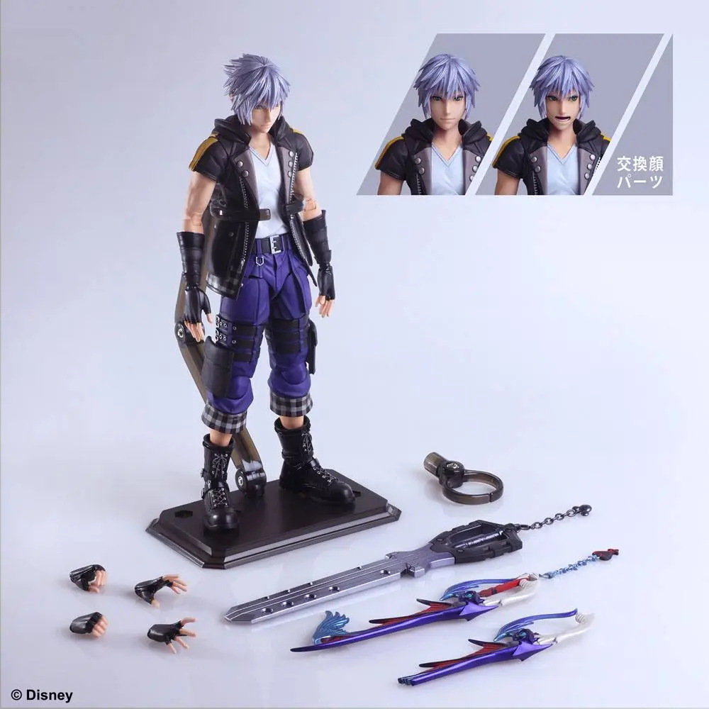 Kingdom Hearts III Play Arts Kai akcijska figura Riku Ver. 2 Deluxe 24 cm fotografija proizvoda