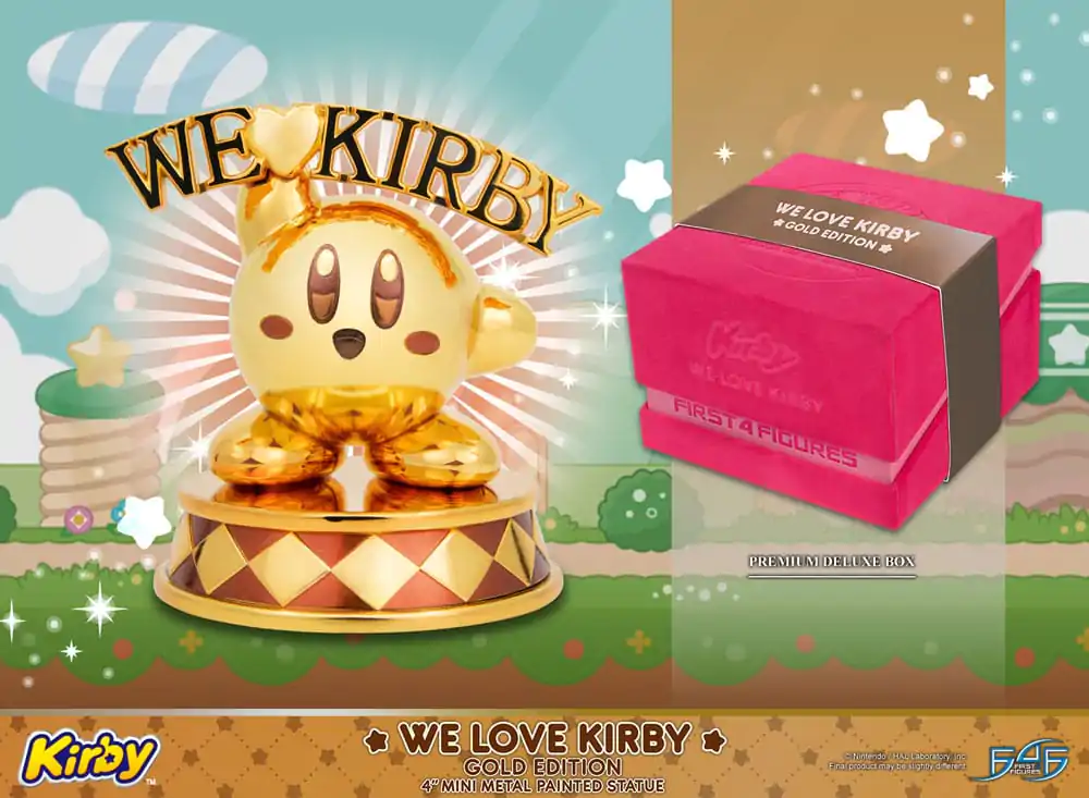 Kirby DieCast kip We Love Kirby zlatno izdanje 10 cm fotografija proizvoda