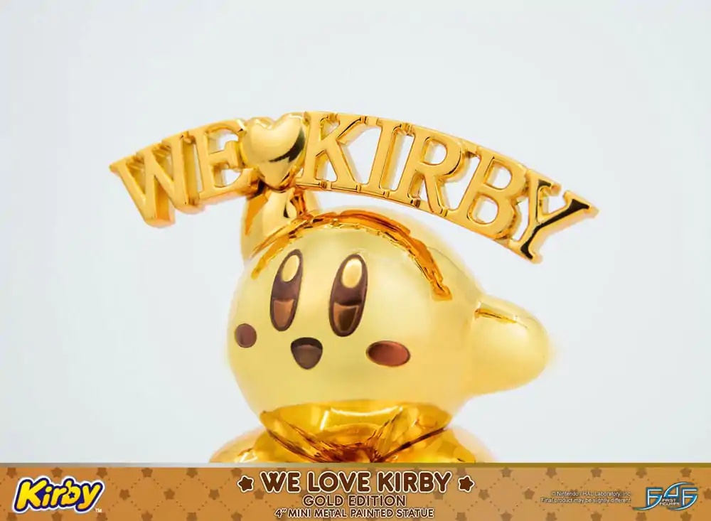 Kirby DieCast kip We Love Kirby zlatno izdanje 10 cm fotografija proizvoda