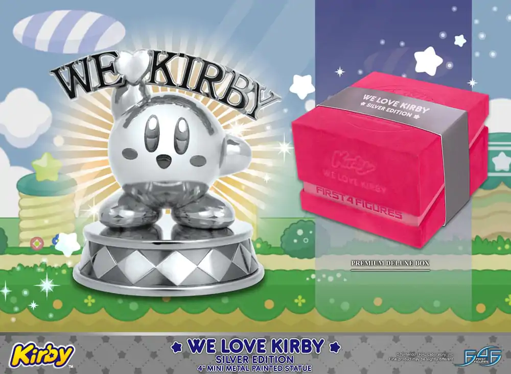 Kirby DieCast kip We Love Kirby srebrno izdanje 10 cm fotografija proizvoda