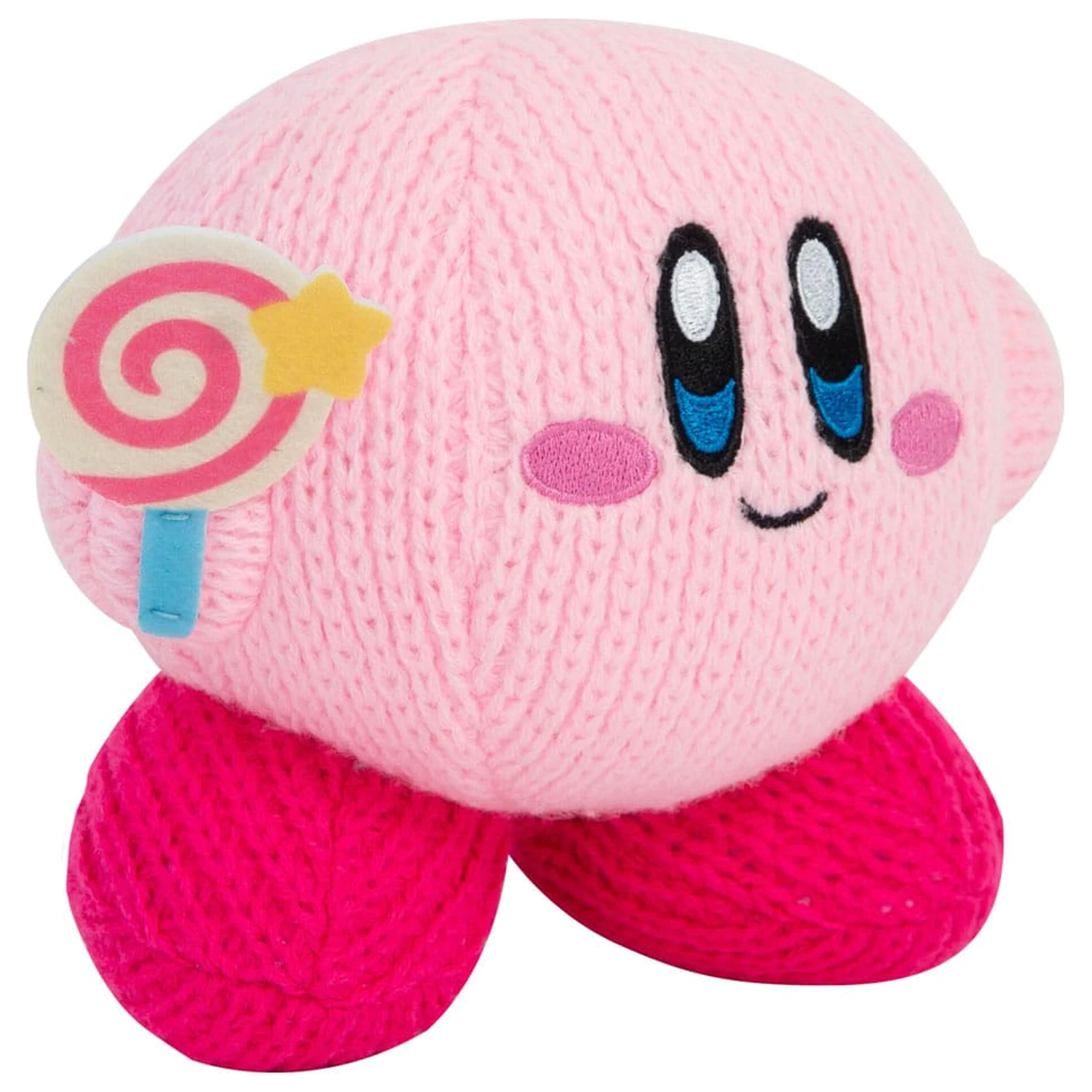 Kirby Nuiguru-Knit plišana figura Kirby s Invincible Candy Wand fotografija proizvoda