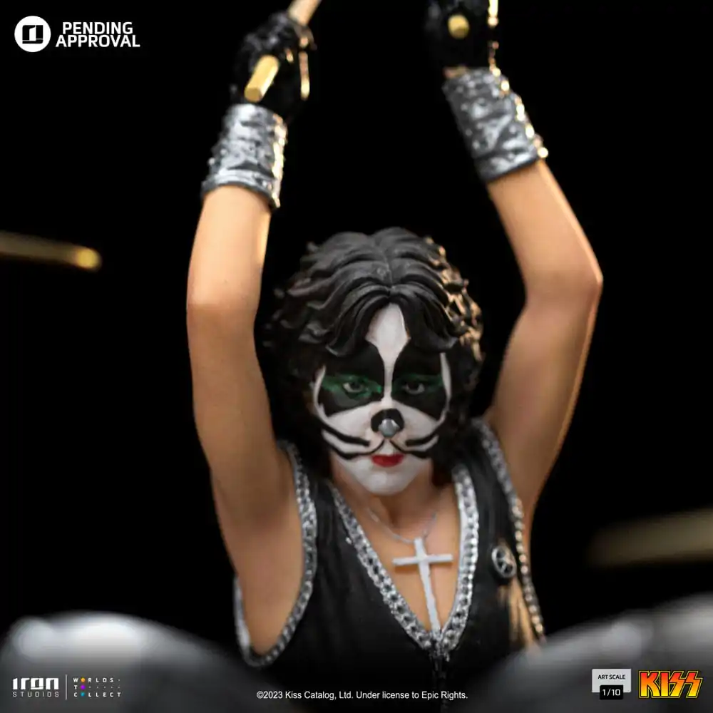 Kiss Art figurica u mjerilu 1/10 Peter Criss Limited Edtition 22 cm fotografija proizvoda
