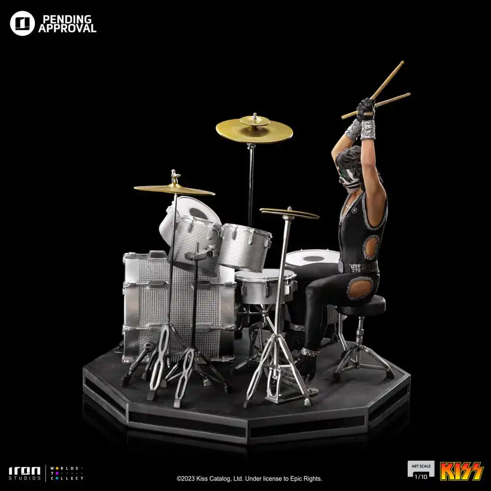 Kiss Art figurica u mjerilu 1/10 Peter Criss Limited Edtition 22 cm fotografija proizvoda