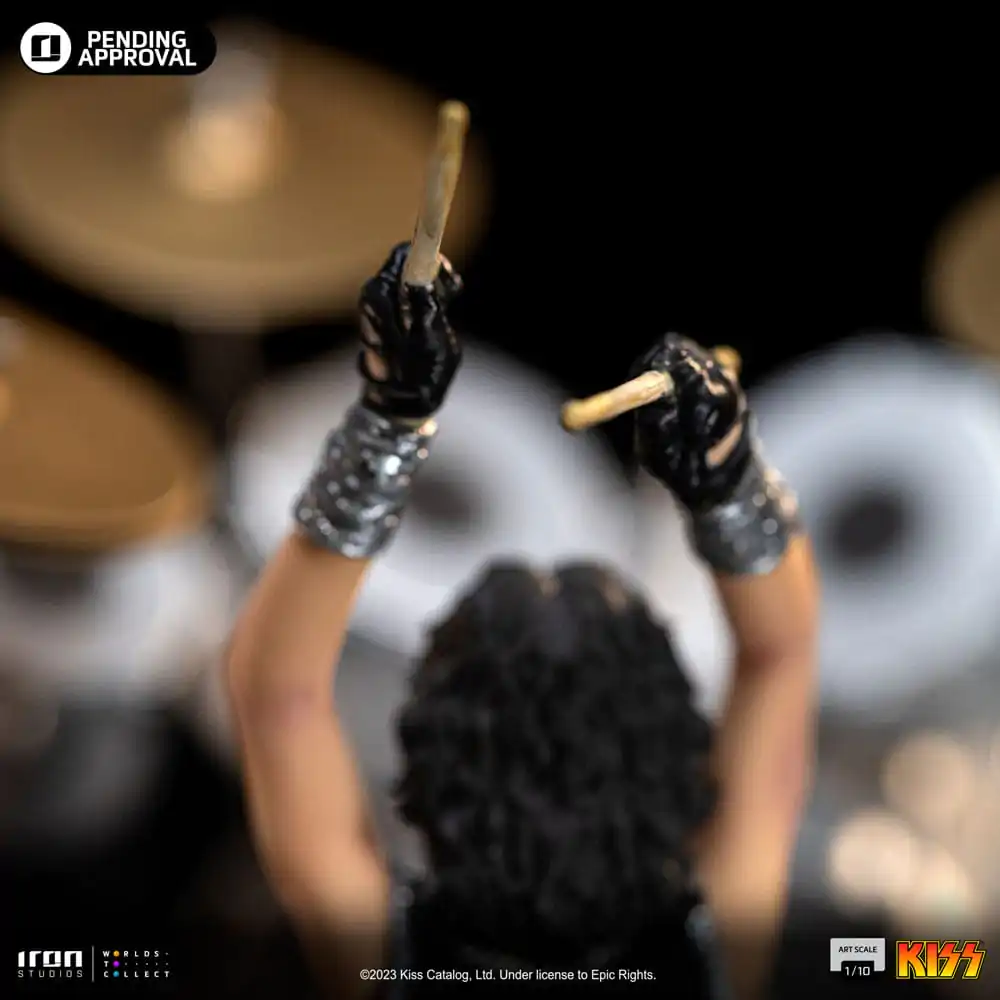 Kiss Art figurica u mjerilu 1/10 Peter Criss Limited Edtition 22 cm fotografija proizvoda