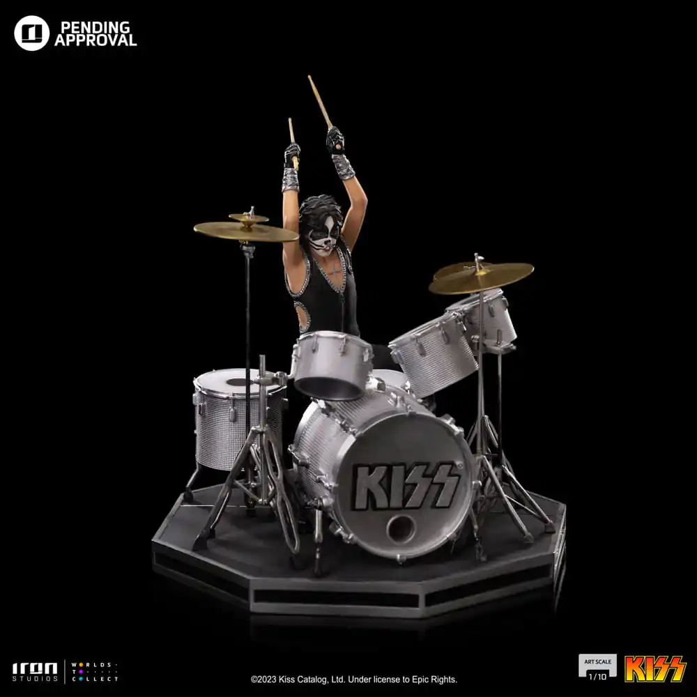Kiss Art figurica u mjerilu 1/10 Peter Criss Limited Edtition 22 cm fotografija proizvoda