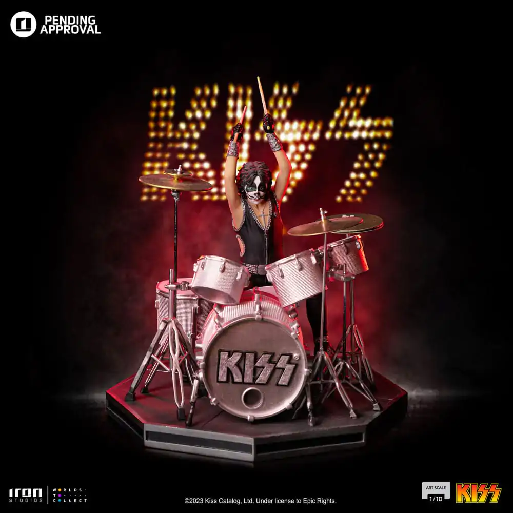 Kiss Art figurica u mjerilu 1/10 Peter Criss Limited Edtition 22 cm fotografija proizvoda