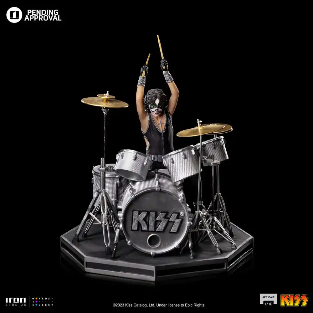 Kiss Art figurica u mjerilu 1/10 Peter Criss Limited Edtition 22 cm fotografija proizvoda