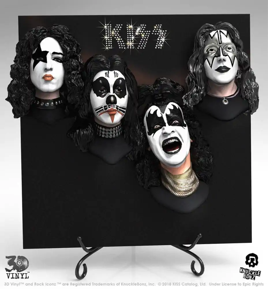 Kiss 3D Vinil Kip Debitantski Album 30 cm fotografija proizvoda