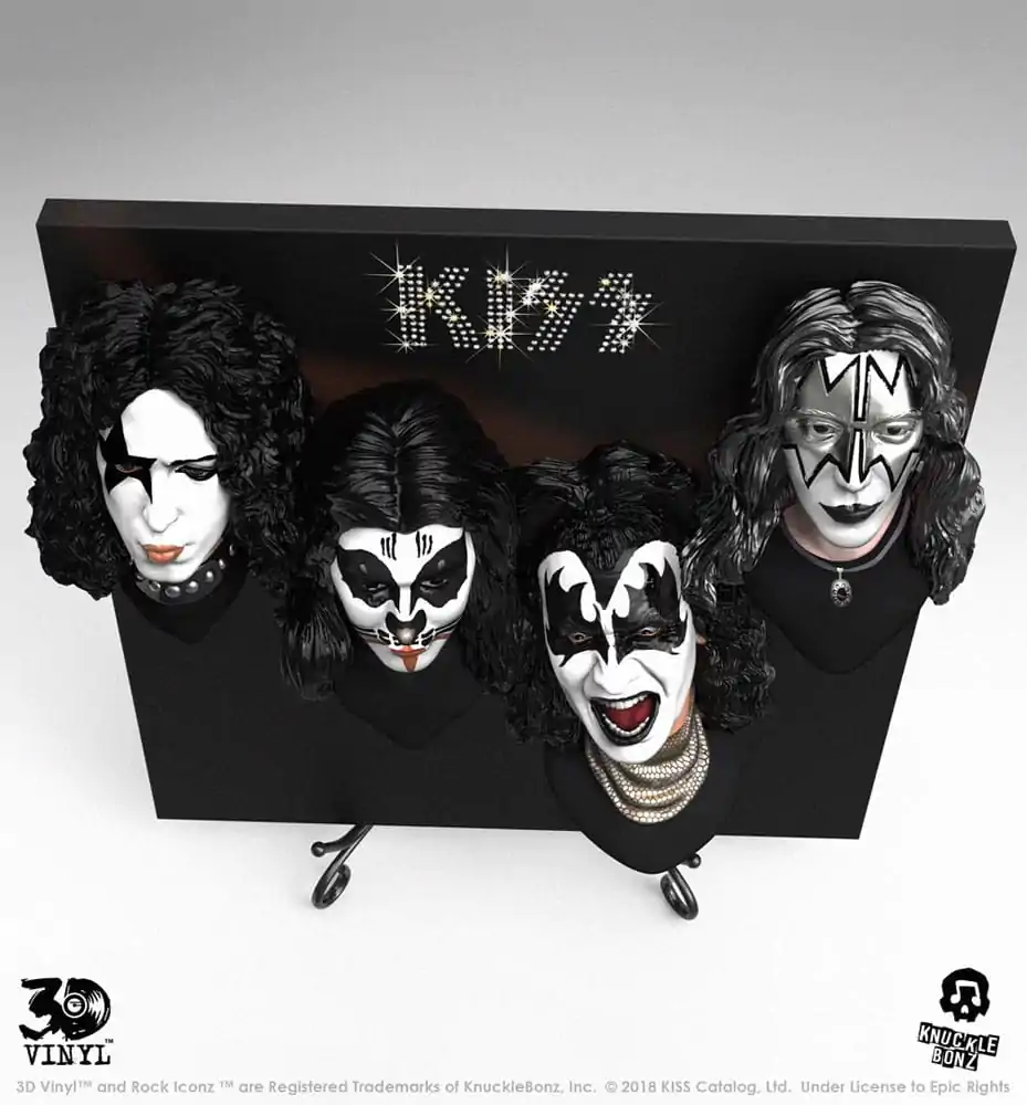 Kiss 3D Vinil Kip Debitantski Album 30 cm fotografija proizvoda