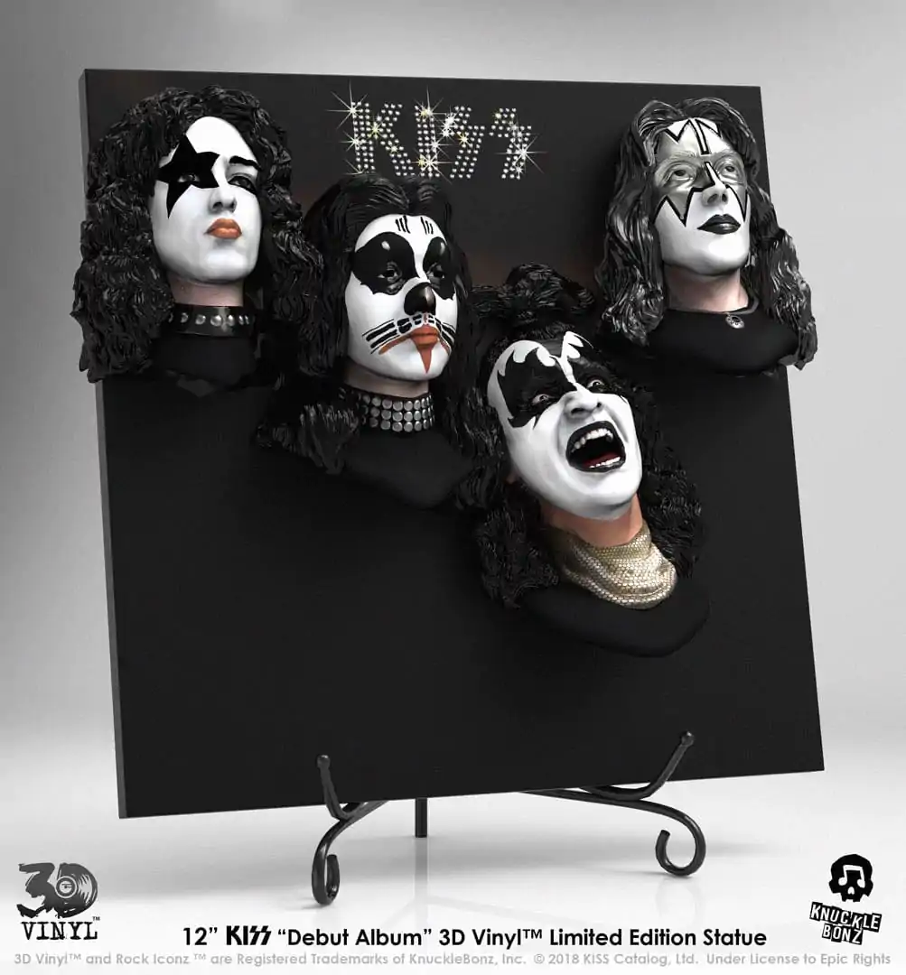 Kiss 3D Vinil Kip Debitantski Album 30 cm fotografija proizvoda