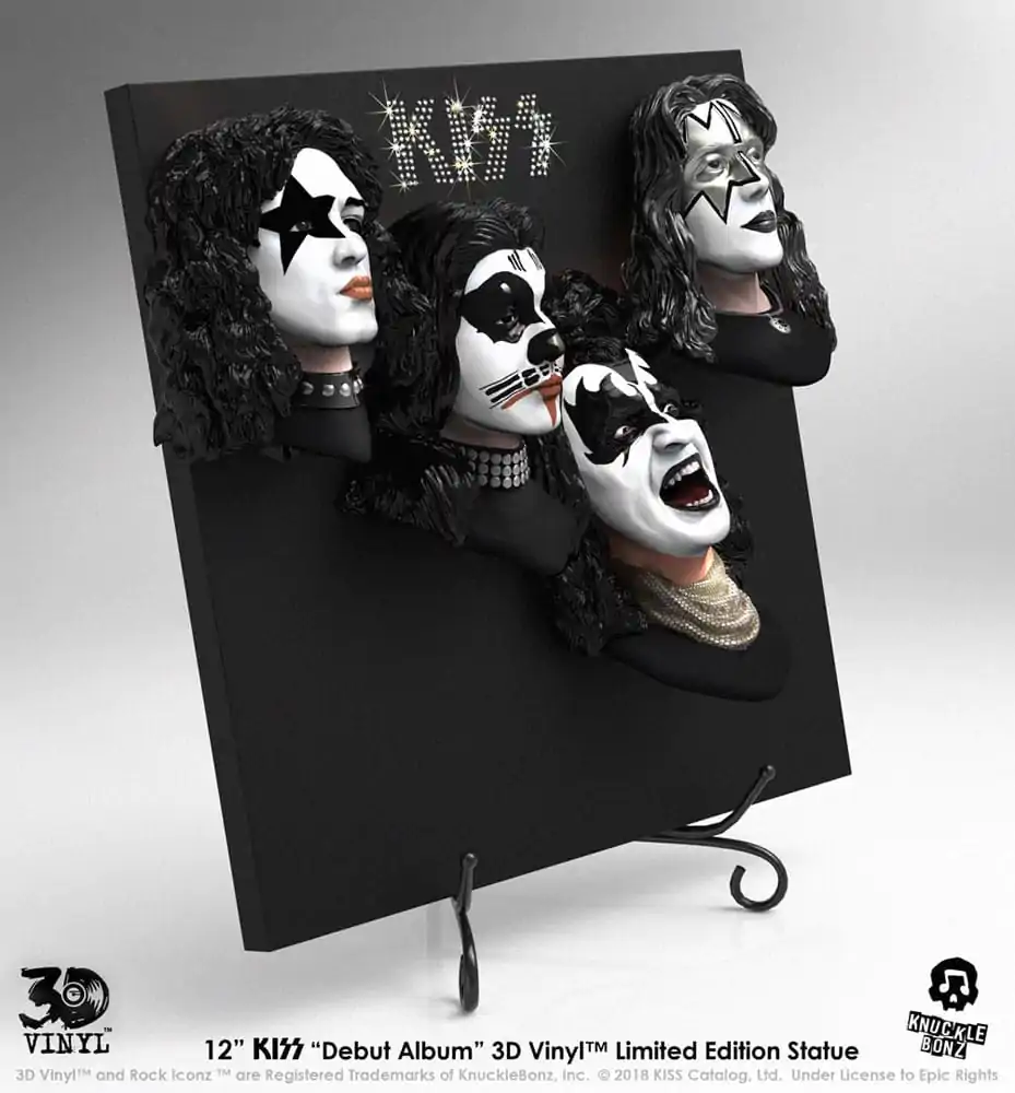 Kiss 3D Vinil Kip Debitantski Album 30 cm fotografija proizvoda