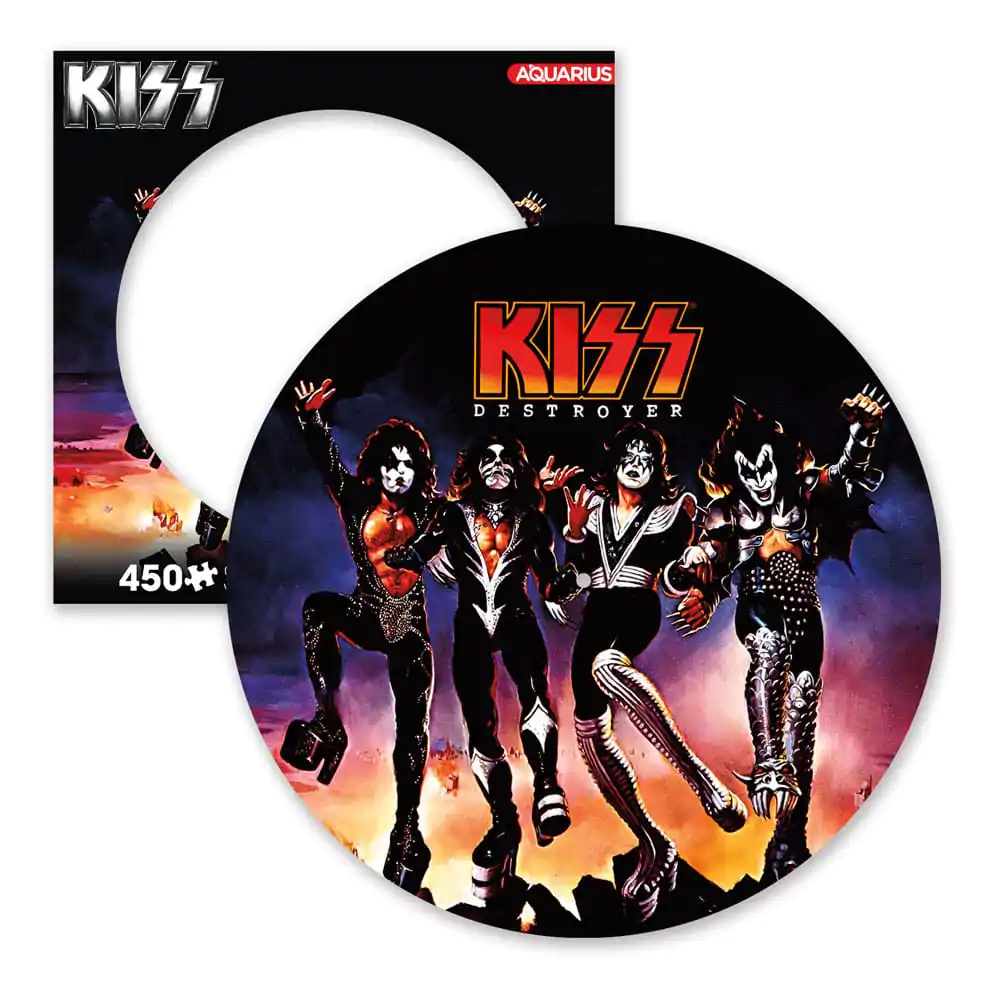 KISS Destroyer Picture Disc puzzle (450 dijelova) fotografija proizvoda