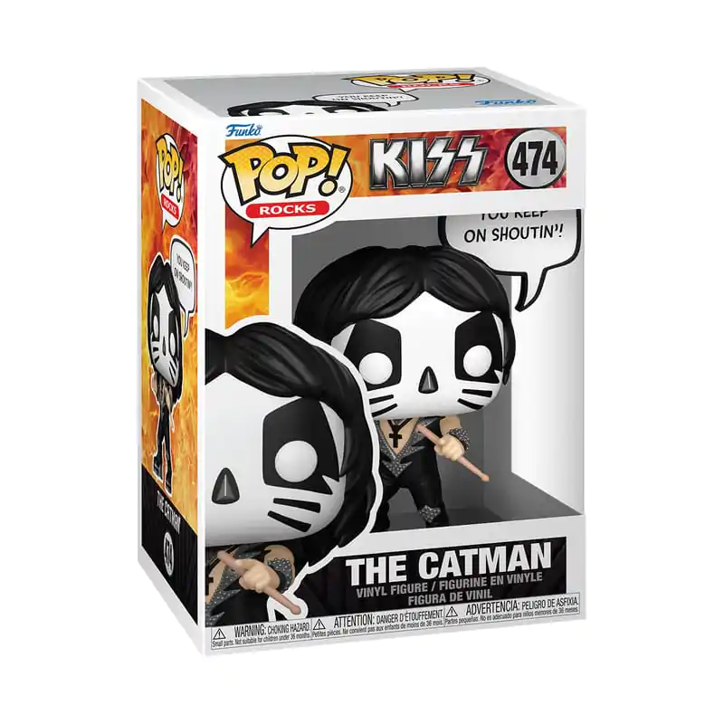 KISS Funko POP! Sayings Vinilna figura The Catman (R&R All Night) 9 cm fotografija proizvoda