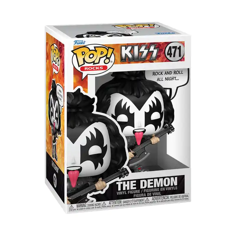 KISS Funko POP! Sayings Vinil Figura The Demon(R&R All Night) 9 cm fotografija proizvoda