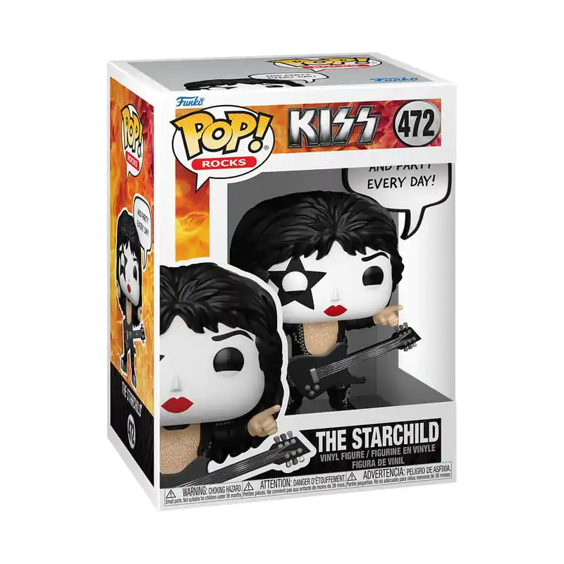 KISS Funko POP! Sayings Vinyl Figura The Starchild(R&R All Night) 9 cm fotografija proizvoda