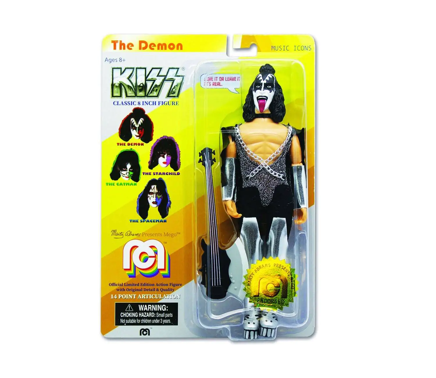 Kiss akcijska figura Love Gun Demon 20 cm fotografija proizvoda