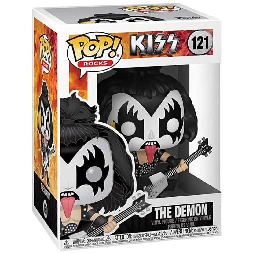 Kiss POP! Rocks Vinil Figura The Demon 9 cm fotografija proizvoda