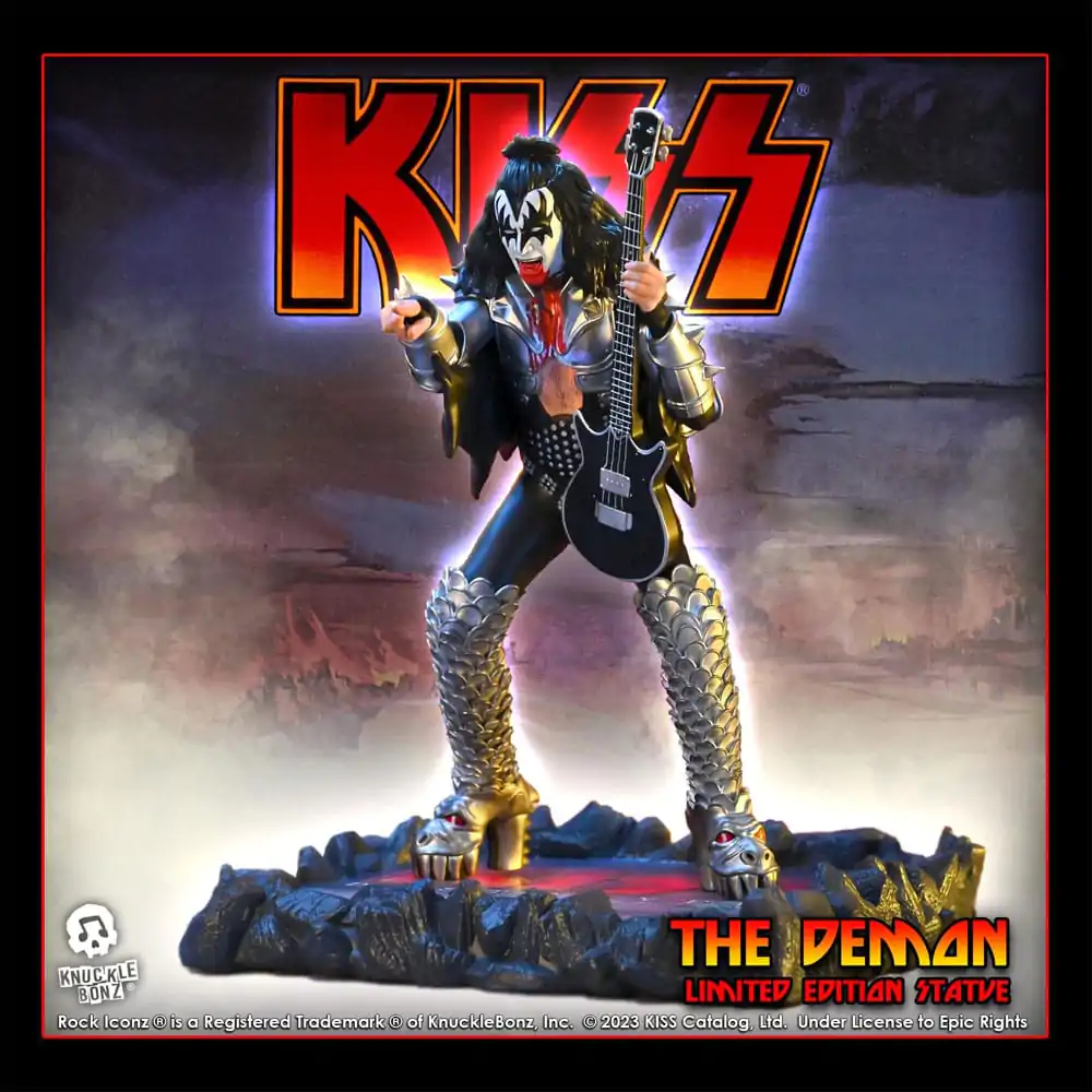 Kiss Rock Iconz kip The Demon (Destroyer) 22 cm fotografija proizvoda