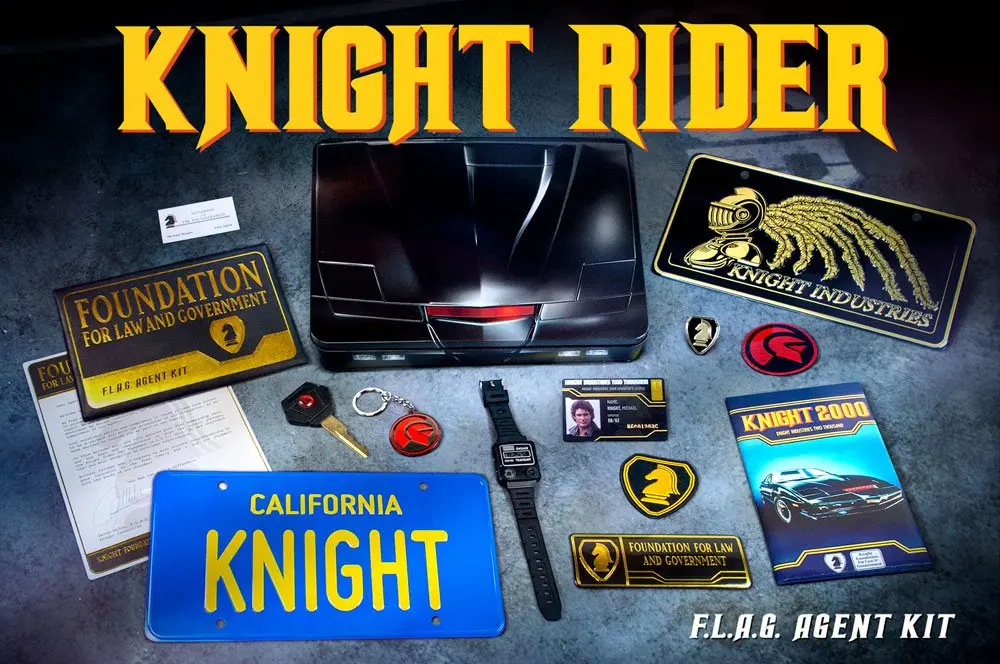 Knight Rider Poklon Kutija F.L.A.G Agent Set fotografija proizvoda